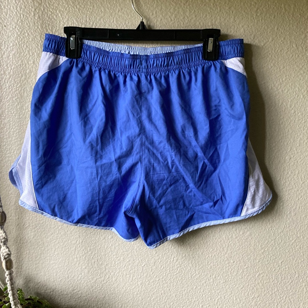 Adidas Royal Blue and White Sports Shorts - Picture 2 of 9